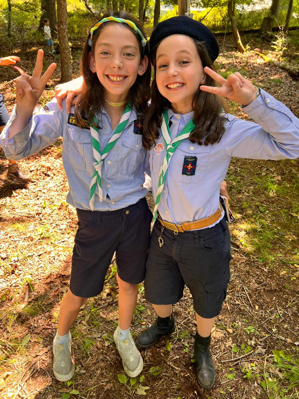 Les Louvettes en Camp